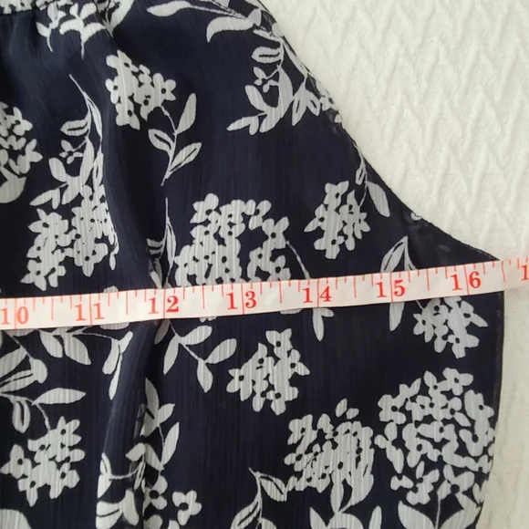 Tommy Hilfiger Floral Printed Belted Halter Midi Dress Size 4 - Picture 11 of 16